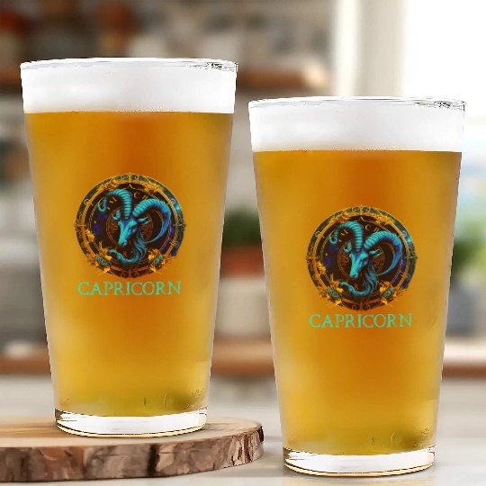 Embrace Your Capricorn Identity: Capricorn Pride Z Glass Cups