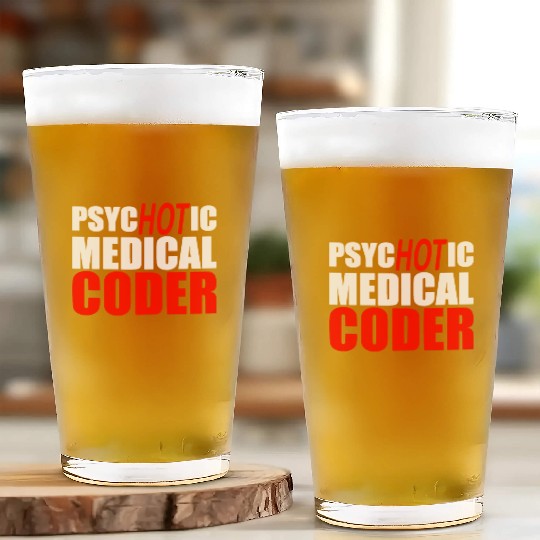 Medical Coder , Programmer Glass Cups