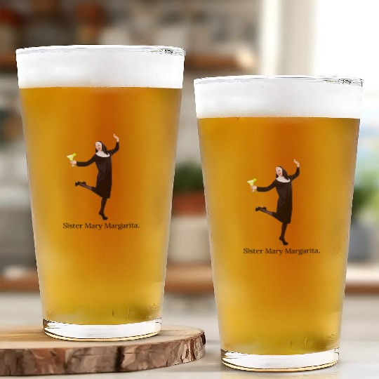 sister mary margarita Glass Cups