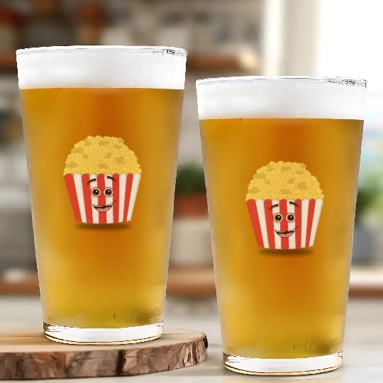 Cinema a cool popcorn Glass Cups