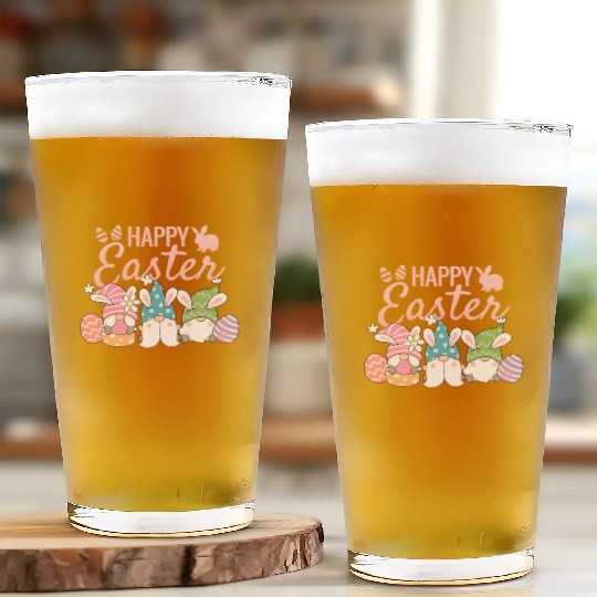 Easter Eggs Friends Glass Cups
