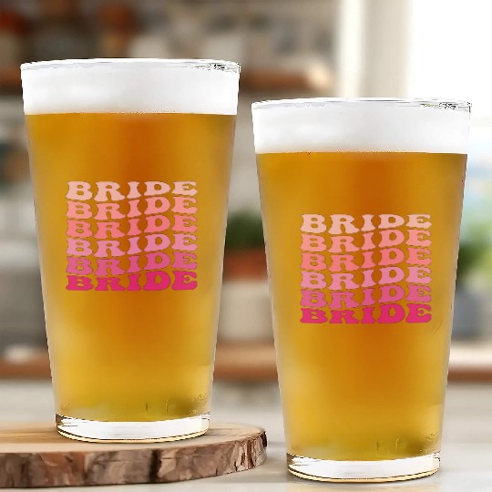 BRIDE,Bachelorette Party Glass Cups,Girls Trip