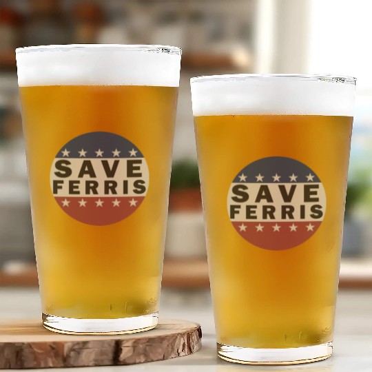 Save Ferris Glass Cups