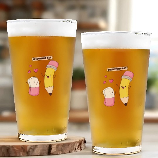 HELLO KINDERGARTEN - FRIENDSHIP DAY Glass Cups
