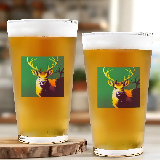 Deer future ink Glass Cups