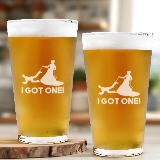 I Got One Bride Groom Wedding Glass Cups