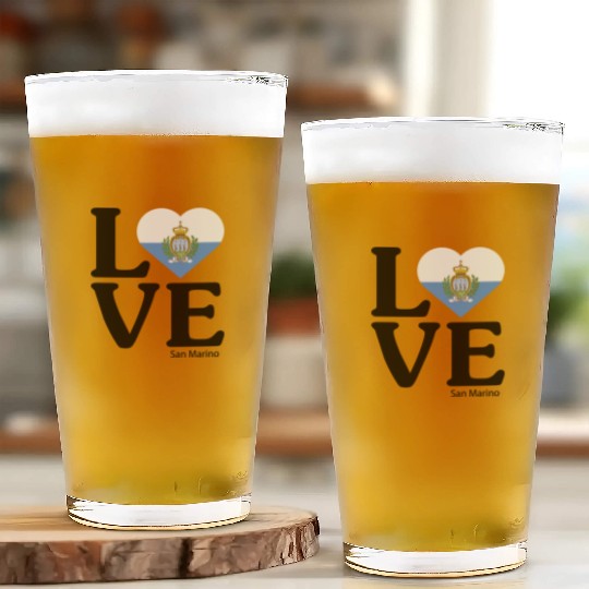 Love San Marino Glass Cups