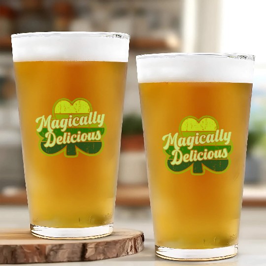 St Patric Day 2021 Magically Delicious Luck Glass Cups