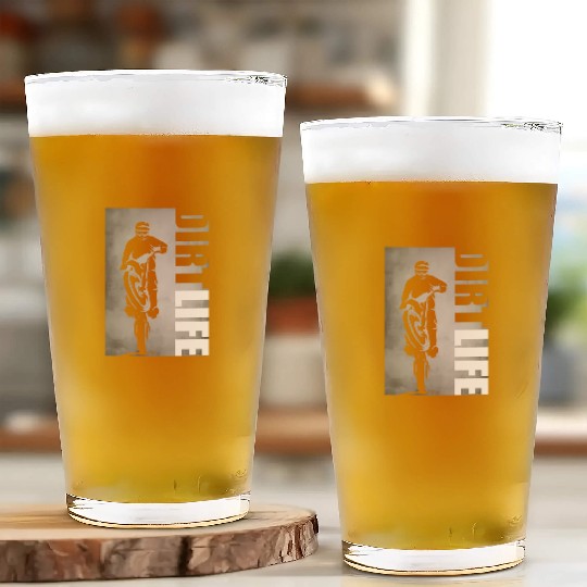 Dirt Bike Motocross - Dirt Bike Motocross Glass Cups