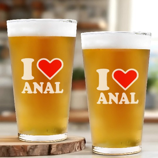 I love anal Glass Cups