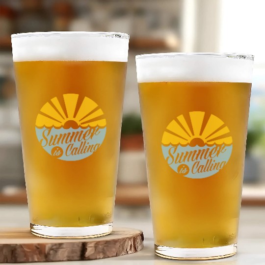 Summer's Call: Embrace the Sun Glass Cups