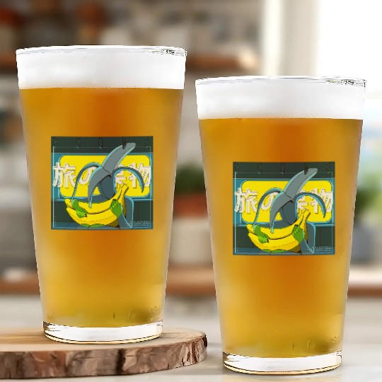 sweet sweet banana Glass Cups