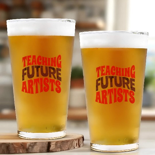 teaching Future Artists Art Teacher Glass Cups Glass Cups