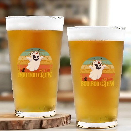 Boo Boo Crew Glass Cups