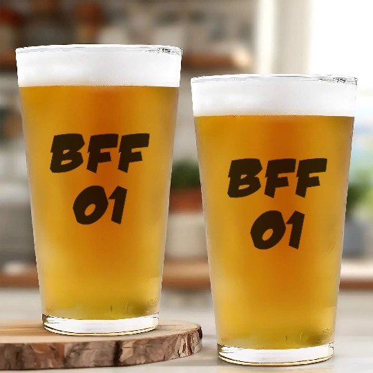 Best Friends for 3 - BFF 01 Glass Cups
