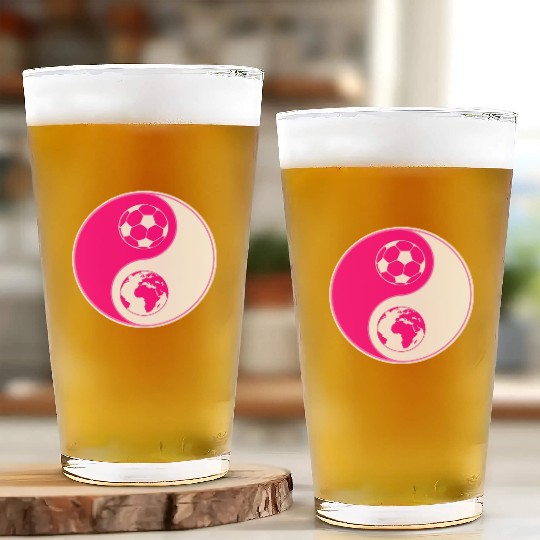 soulofsoccer joyful balance Glass Cups