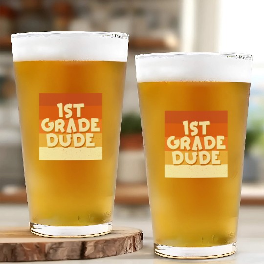 Kindergarten Teacher Funny Student 1st Graduation Glass Cups