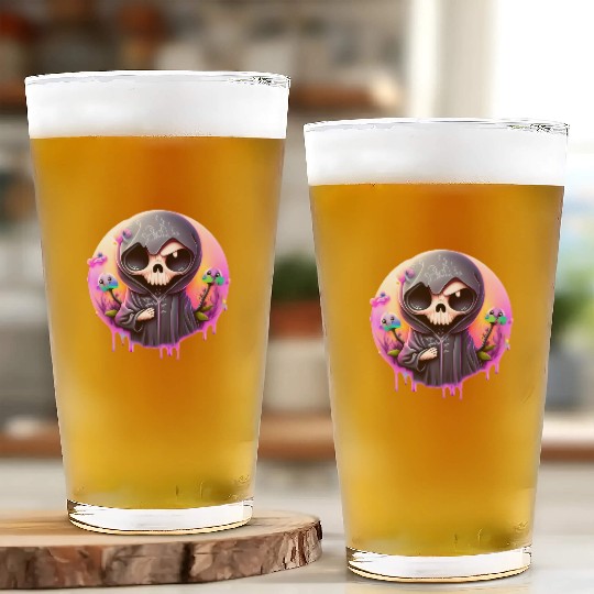 Grim Reaper Glass Cups