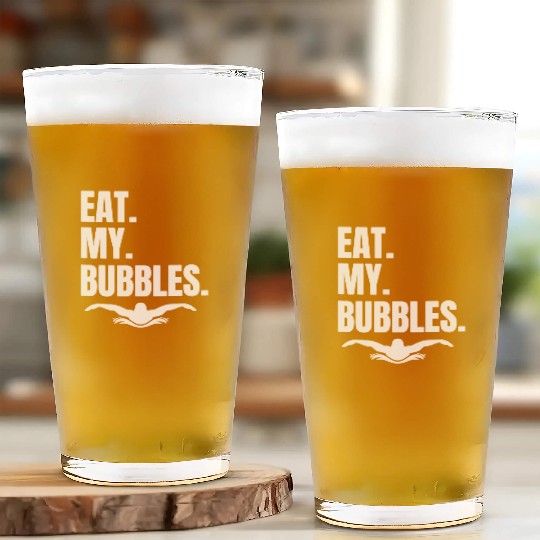 The Swim Team Great Glass Cups