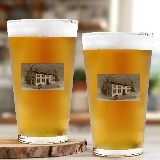 The Amityville Horror House Glass Cups