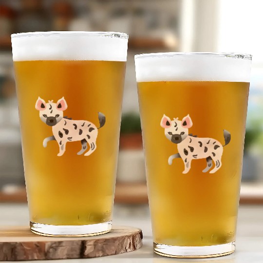 Hyena Glass Cups