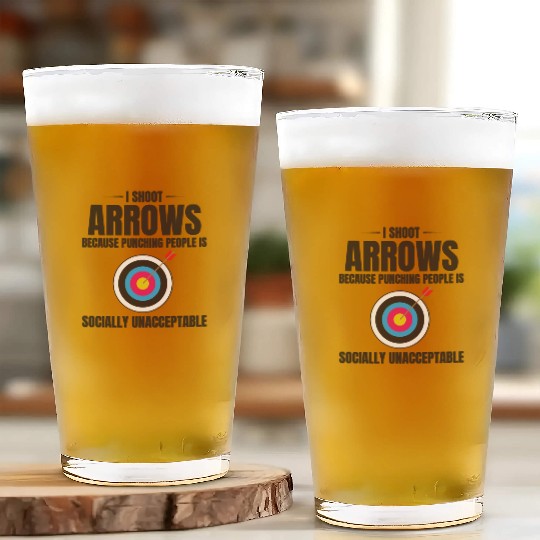 Archery Targets Archer Bullseye Shooting Sport Glass Cups