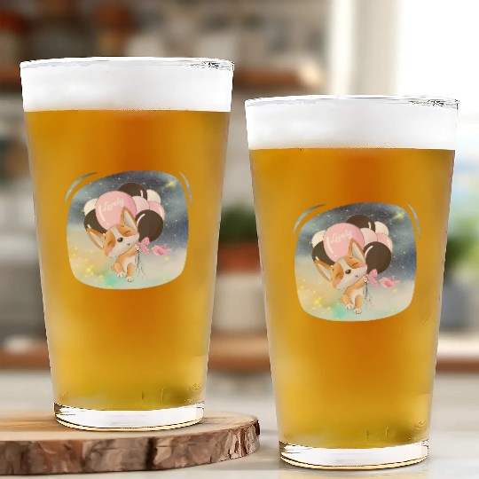 Fox Flying To Space Using Balloon Glass Cups