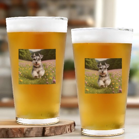 Schnauzer main photo Glass Cups