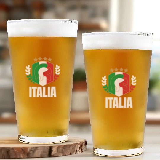 Italia Italy Jersey soccer football championship Glass Cups