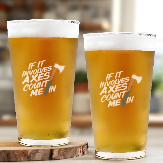 Axe Throwing Enthusiasts Championship Precision Glass Cups