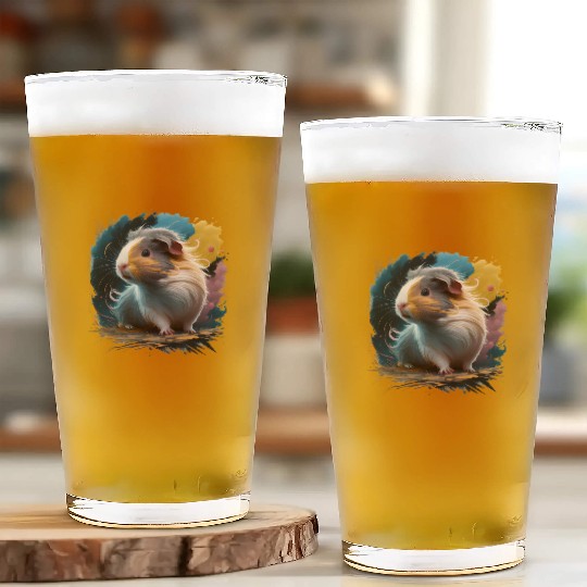 Mystical Guinea Pig Glass Cups