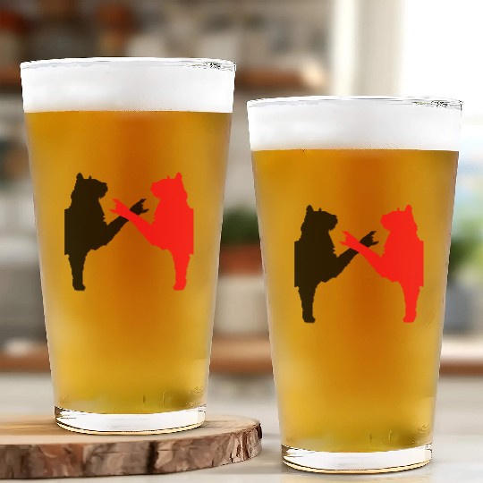 Cat Team Heavy Metal Hard Rock Music Pet Friends Glass Cups