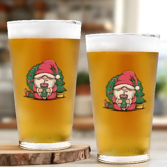 santa claus Glass Cups