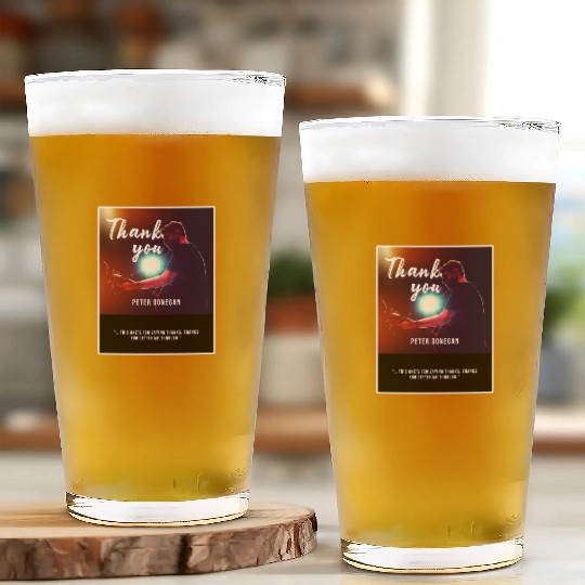 Thank You Glass Cups