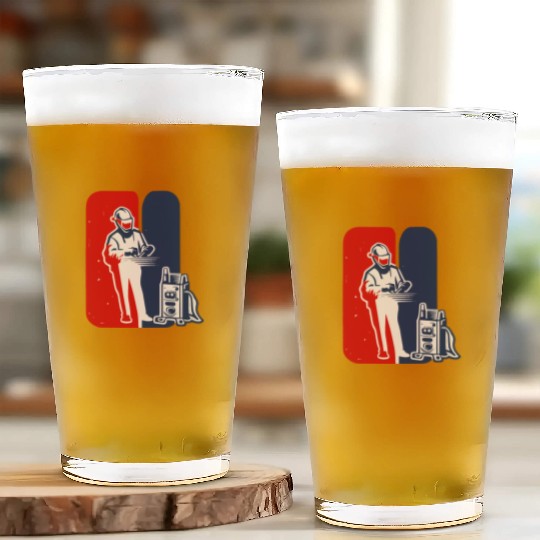 major league welder sticker Iconic Welder Design T Glass Cups