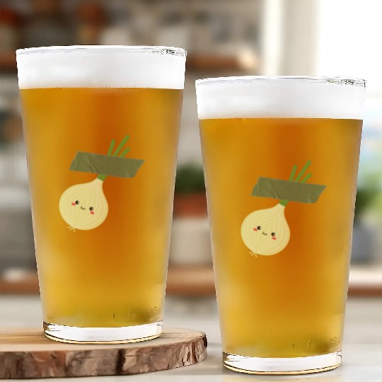 Funny Onion Glass Cups