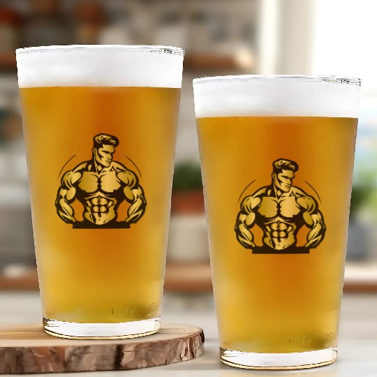 workout gym theme Glass Cups