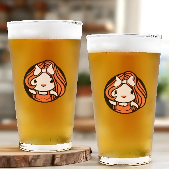 Bird Lady Woman Female Pretty Dress Bow Chick Cute Glass Cups