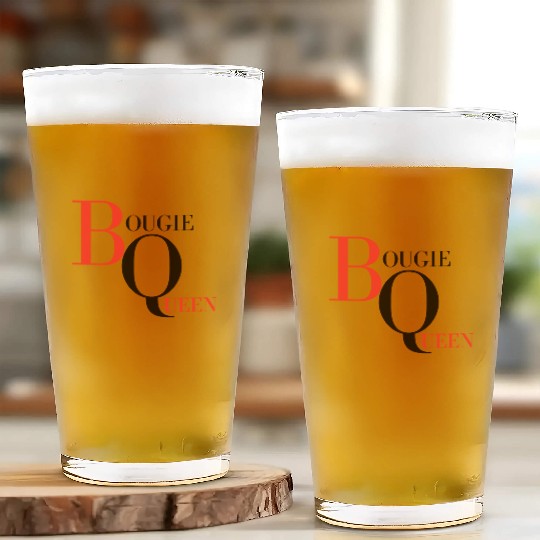 Bougie Queen Red&Black Glass Cups