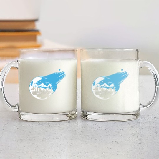 Final Fantasy 7 Inspired Glass Mugs