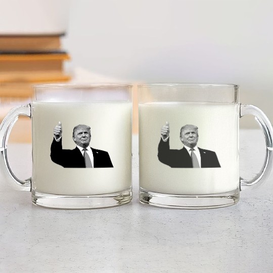 Trump Glass Mugs
