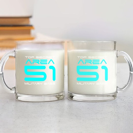 Area 51 Glass Mugs