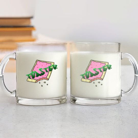 Toaster's Midnight Snack Glass Mugs