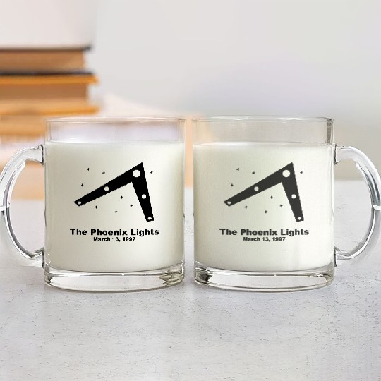 Phoenix Lights Glass Mugs