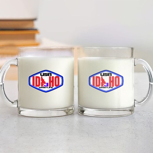 Idaho Division Team USA Wrestling Glass Mugs