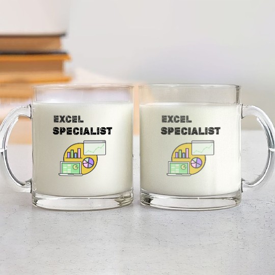 Excel Specialist Glass Mugs