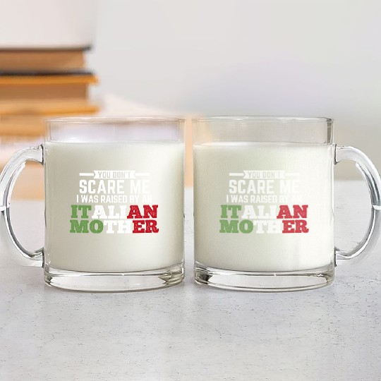 Italian Flag Italy Italian Glass Mugs