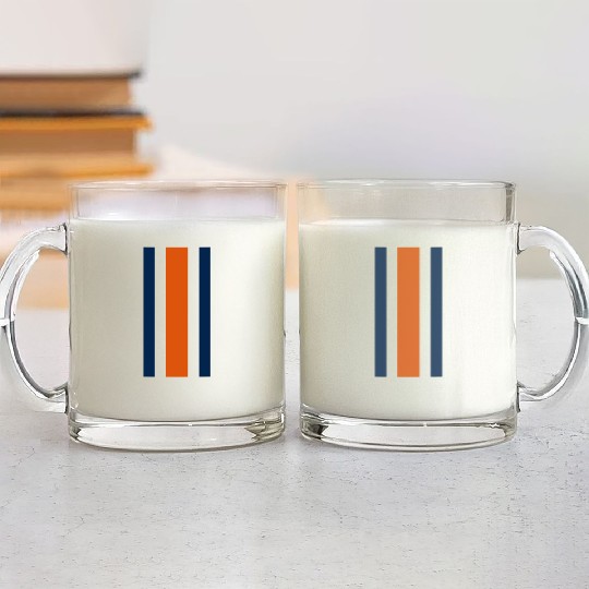 Auburn Football Helmet Glass Mugs