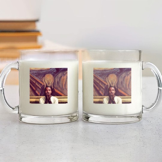 Frank Ocean Purple Blond Glass Mugs