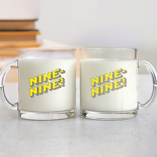 Brooklyn Nine Nine Glass Mugs